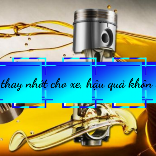 Quên thay nhớt cho xe, hậu quả khôn lường