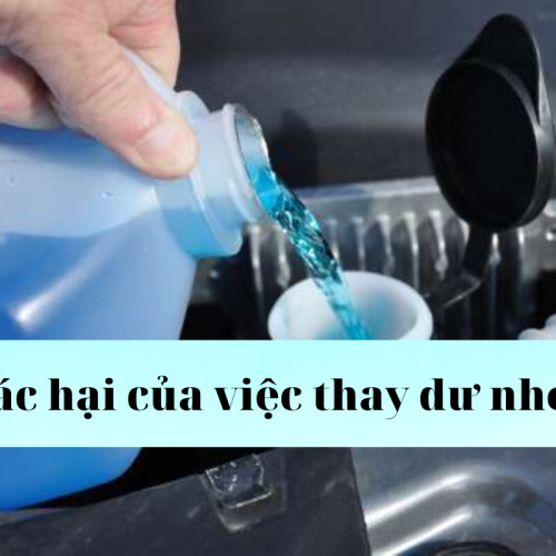 Tác hại của việc thay dư nhớt