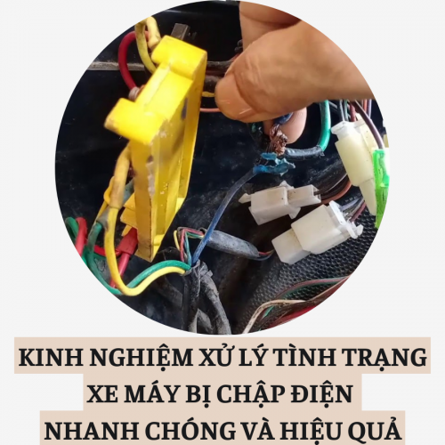 Kinh nghiệm xử lý tình trạng xe máy bị chập điện nhanh chóng và hiệu quả