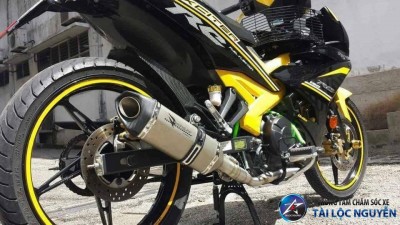 Pô Boom Racing full set cho Exciter 135/150