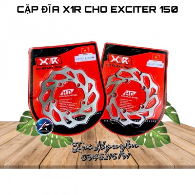 ĐĨA X1R CHO EX150 TRƯỚC SAU