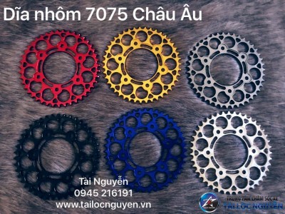 Dĩa nhôm 7075 Châu Âu Size 43 cho Ex150