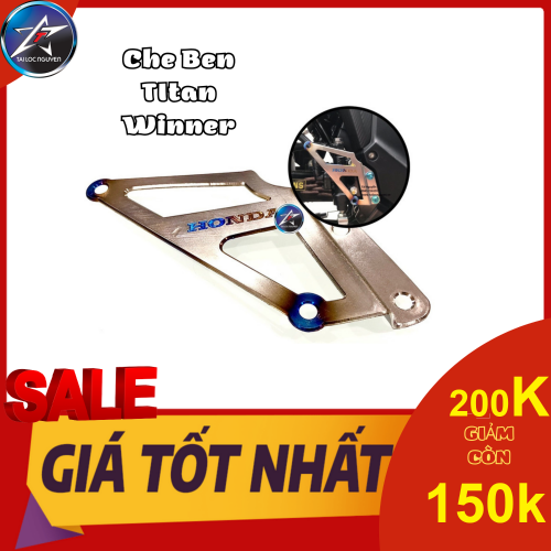 [KHUYẾN MÃI] CHE BEN ĐẠP TITANIUM CHO HONDA WINNER