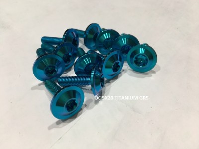 ỐC TITANIUM GR5 DÀN ÁO YA VÀ 5x20 MỎNG DÀN ÁO WINNER