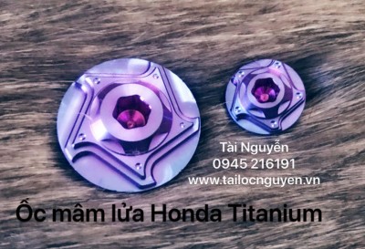 ỐC MÂM LỬA HONDA TITANIUM (WINNER)