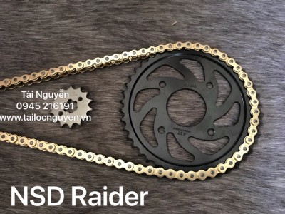 NSD RAIDER/RAIDER FI/SONIC FI (SÊN DID 10LI VÀNG, DĨA ĐEN RECTO)