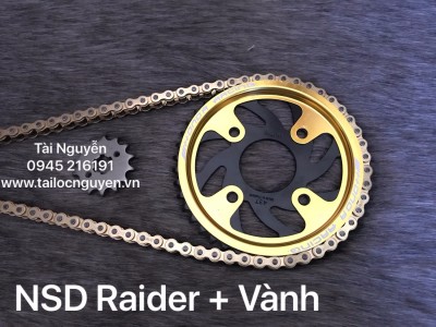 NSD RAIDER (DĨA ĐEN - VÀNH CHỐNG TRƯỢT)