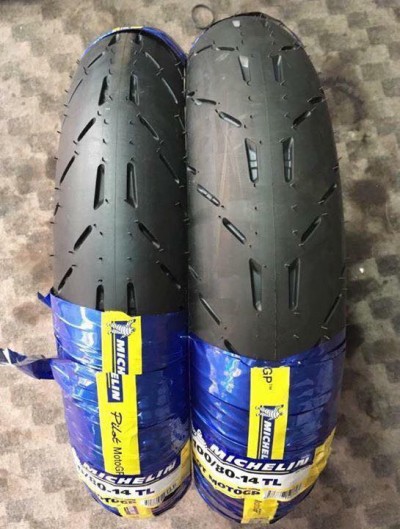 Vỏ Michelin Motor GP size 90/70-17 và 100/70-17