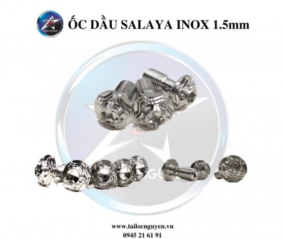 ỐC DẦU INOX SALAYA ĐẦU SAO 1.5mm