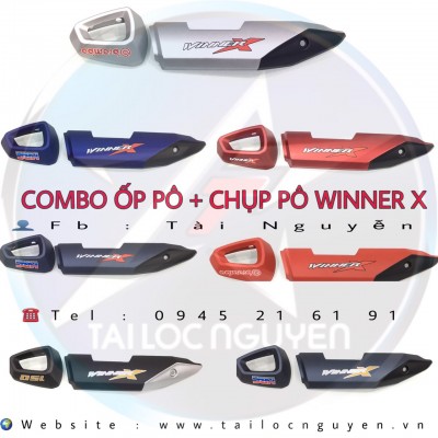 BỘ ỐP PÔ - CHỤP PÔ SƠN MÀU CHO WINNER X