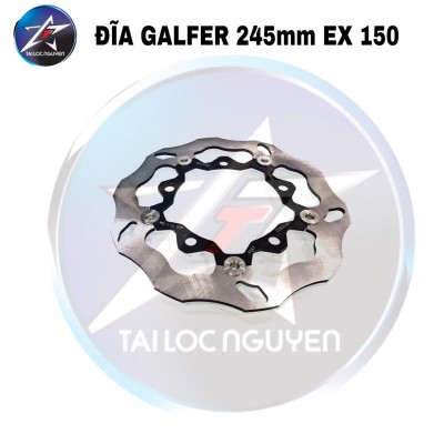 ĐĨA GALFER LÒNG ĐEN SIZE 245mm GẮN EXCITER 150