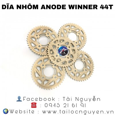 DĨA NHÔM 7075 ANODE CAO CẤP CHO HONDA WINNER/SONIC/EXCITER 150/RAIDER FI