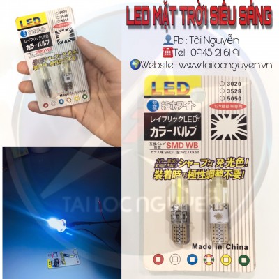 LED DEMI MẶT TRỜI CHÂN T10