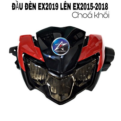 BỘ ĐẦU ĐÈN EX2019 LÊN CHO EXCITER 2015 - 2018 CHÓA KHÓI