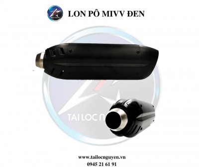 LON PÔ MIVV NHỎ ĐEN ĐUÔI CACBON