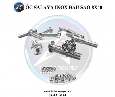 ỐC INOX SALAYA 8x40 ĐẦU SAO