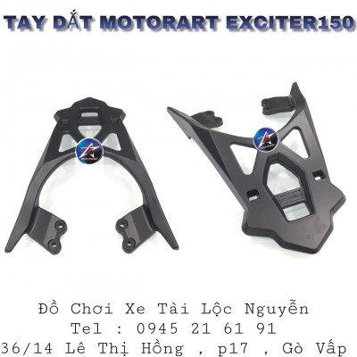 TAY DẮT NHÔM ĐÚC MOTORART LẮP CHO EXCITER 150