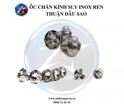 ỐC CHÂN KÍNH REN THUẬN VÀ REN NGƯỢC SALAYA ĐẦU SAO