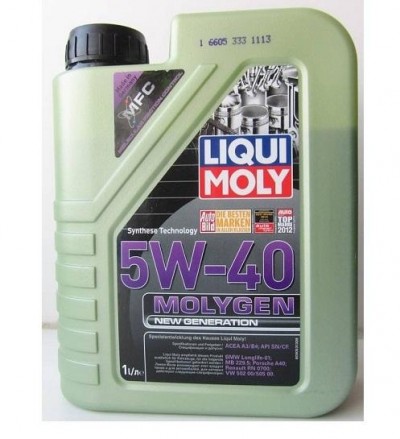 Nhớt  Liqui Moly 5W40 Molygen 1L - Cho Dòng Xe Ga Cao Cấp