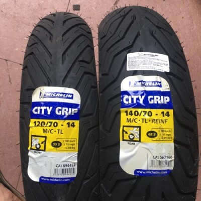 VỎ MICHELIN CITY GRIP SIZE 120/70-14, 140/70-14 và 150/70-14 CHO NVX