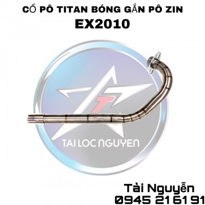 CỔ PÔ TITAN BÓNG GẮN PÔ ZIN CHO EXCITER 2010 VÀ EXCITER 2011