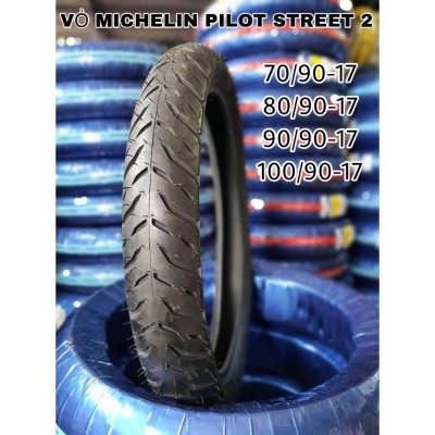 VỎ MICHELIN PILOT STREET 2 SIZE BÁNH 17 INCH CHO CÁC DÒNG EXCITER, WINNER, SONIC, RAIDER,,,