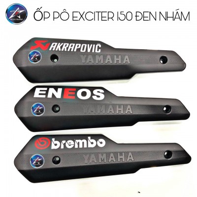 ỐP PÔ EXCITER150 ĐEN NHÁM NHỎ