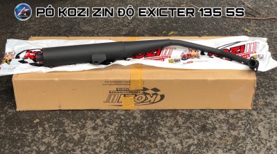 Pô tăng giả zin Kozi cho xe Exciter 135 2011-2014