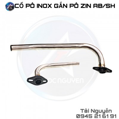 CỔ PÔ INOX GẮN PÔ ZIN CHO AIRBLADE/SHVN