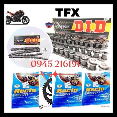 BỘ NSD TFX-GSX-R15/R15 V3-FZ155I-MT15 - SÊN DID PHỐT CAO SU + NHÔNG DĨA RECTO