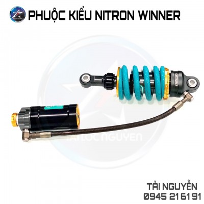 PHUỘC BÌNH DẦU RỜI NITRON XOAY 2 KHÚC CHO HONDA WINNER/EXCITER 150/RAIDER/RAIDER FI