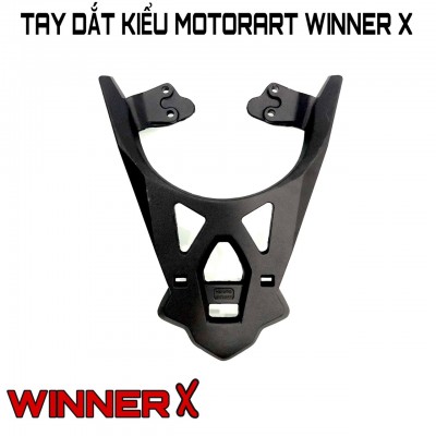 TAY DẮT NHÔM ĐÚC CHO HONDA WINNER X (KIỂU MOTO ART)