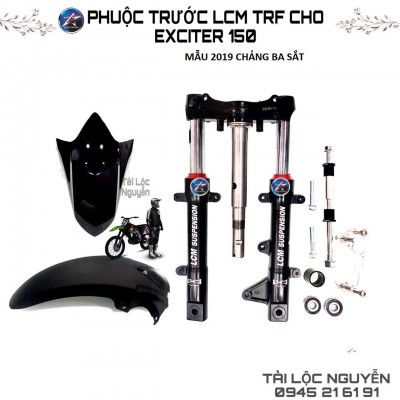 BỘ PHUỘC - CHẢNG - BA - DÈ - PAT - BẠC ĐẠN LCM MẪU 2019 CHO EXCITER 150