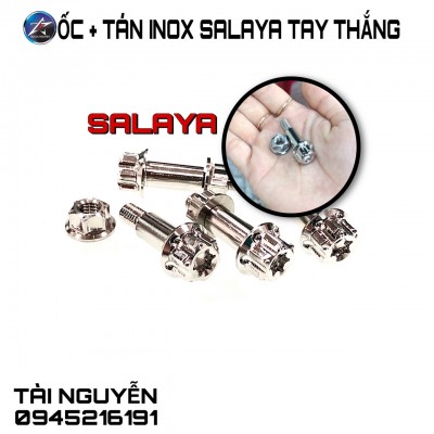 ỐC VÀ TÁN TAY THẮNG INOX SALAYA