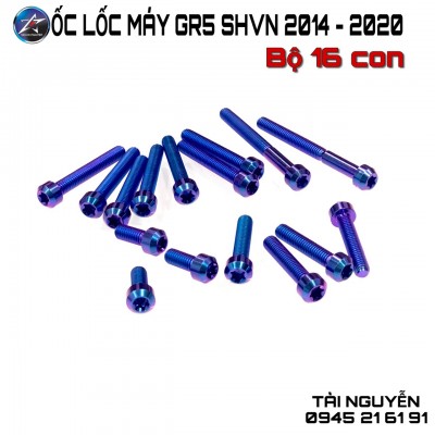 ỐC LỐC MÁY TITANIUM GR5 ĐẦU TRỤ CHO SHVN 2014 - 2020