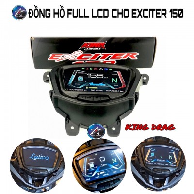 ĐỒNG HỒ LAVITO FULL LCD CHO EXCITER 150