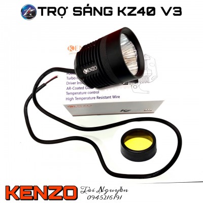 LED TRỢ SÁNG KZ40 KENZO V3 V4 MẪU MỚI NHẤT CỦA KENZO CHÍNH HÃNG