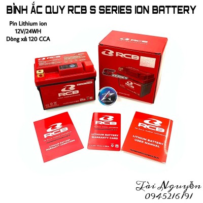 BÌNH ẮC QUY RACINGBOY S SERIES ION