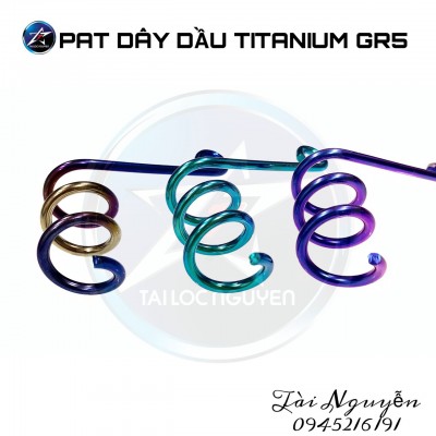 PAT KẸP DÂY DẦU TITANIUM - INOX