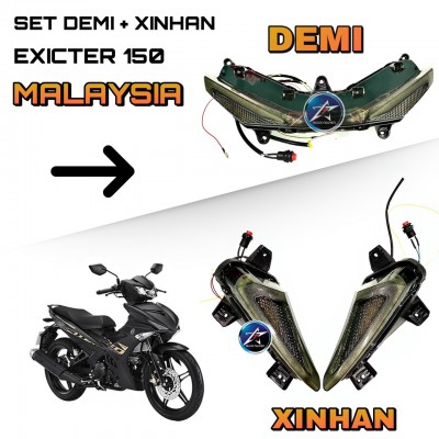 SET DEMI + XI NHAN MALAYSIA CHO EXCITER 150 (HÀNG NHẬP MALAYSIA)