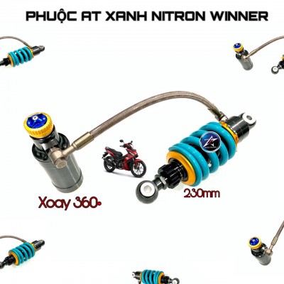 PHUỘC AT RACING MOD NITRON XOAY 360 CHO EX150 - WINNER