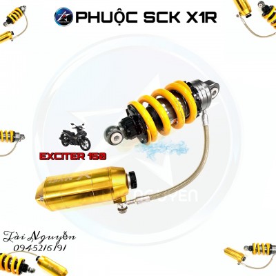 PHUỘC SCK X1R BÌNH DẦU XOAY CHO EXCITER 150