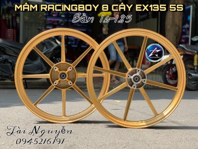 MÂM RACINGBOY 8 CÂY CHO EXCITER 135 5S BẢN 1.6-1.85