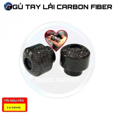 GÙ TAY LÁI CACBON FIBER CHO XE MÁY