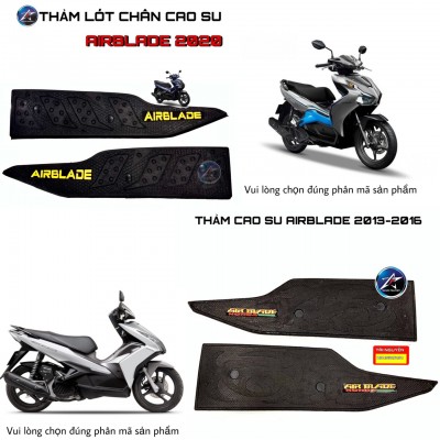 THẢM CAO SU LÓT SÀN CHO XE GA CÁC LOAI