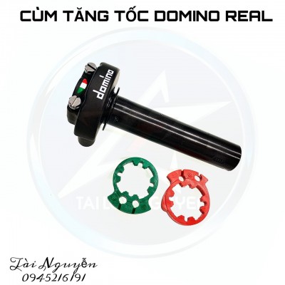 CÙM TĂNG TỐC 2 DÂY GA CHÍNH HÃNG DOMINO