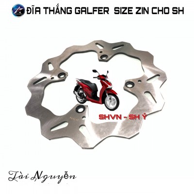 ĐĨA THẮNG GLAFER SIZE ZIN CHO HONDA SHVN-SH Ý 1:1