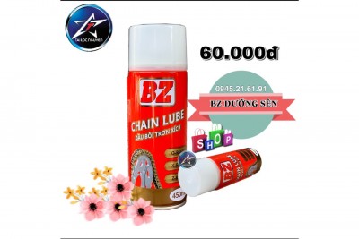 BZ CHAIN LUBE - CHAI XỊT DƯỠNG SÊN