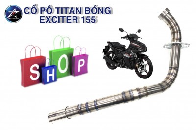 CỔ PÔ TITAN BÓNG CHO EXCITER 155