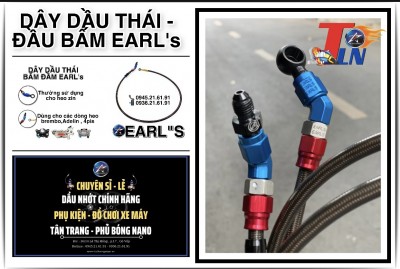 DÂY DẦU THẮNG THÁI - ĐẦU BẤM EARL'S RỜI CHƯA BẤM SẴN